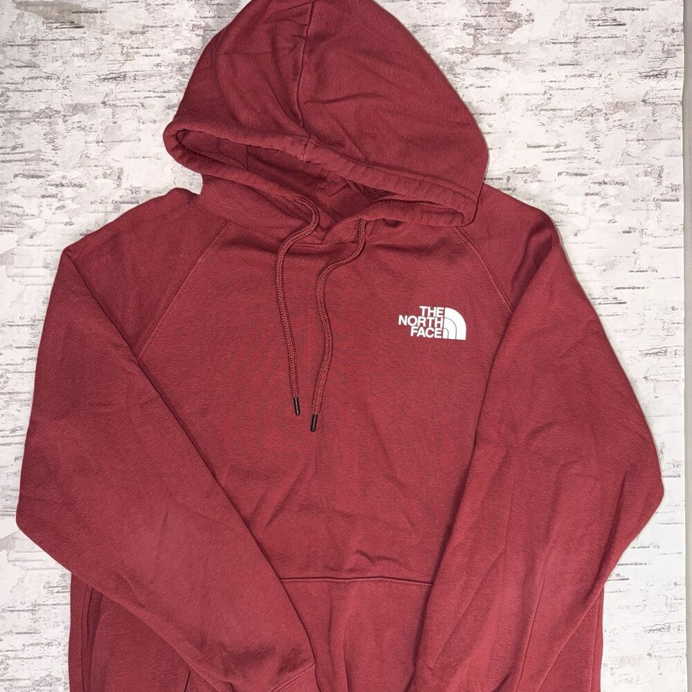 The North Face Women's Large Red “Never Stop Exploring” Hoodie